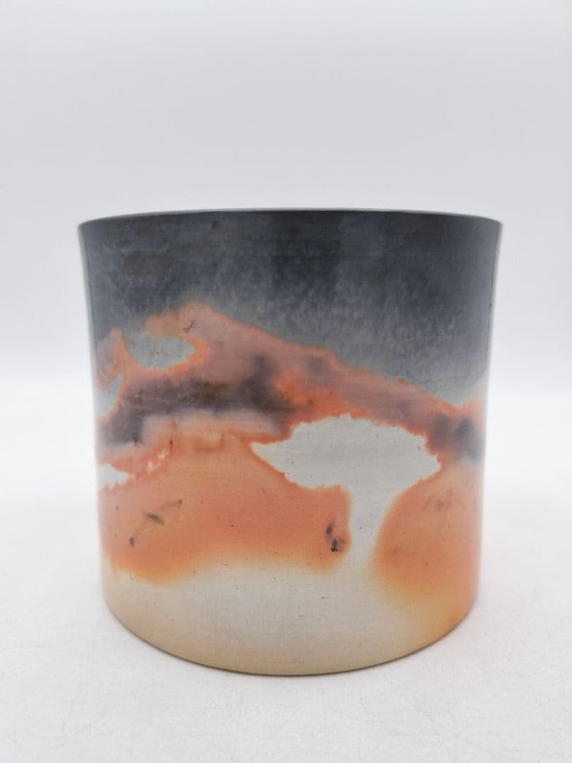 d075 【新品・未使用】火入 雲火 那波鳳翔 木箱 茶道具