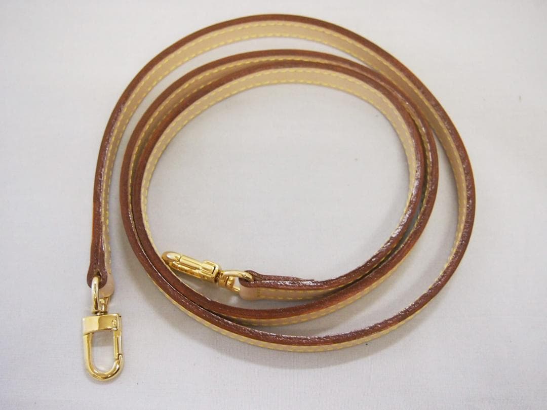 ヌメ革ショルダーストラップロングタイプ　12mm幅×1400