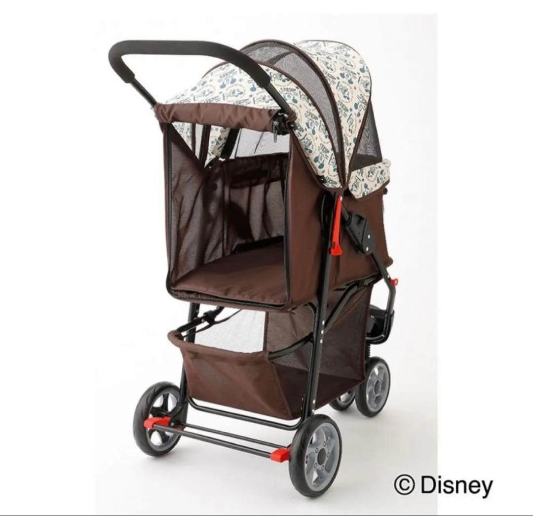 Disney メッシュカバー付き　犬用カート