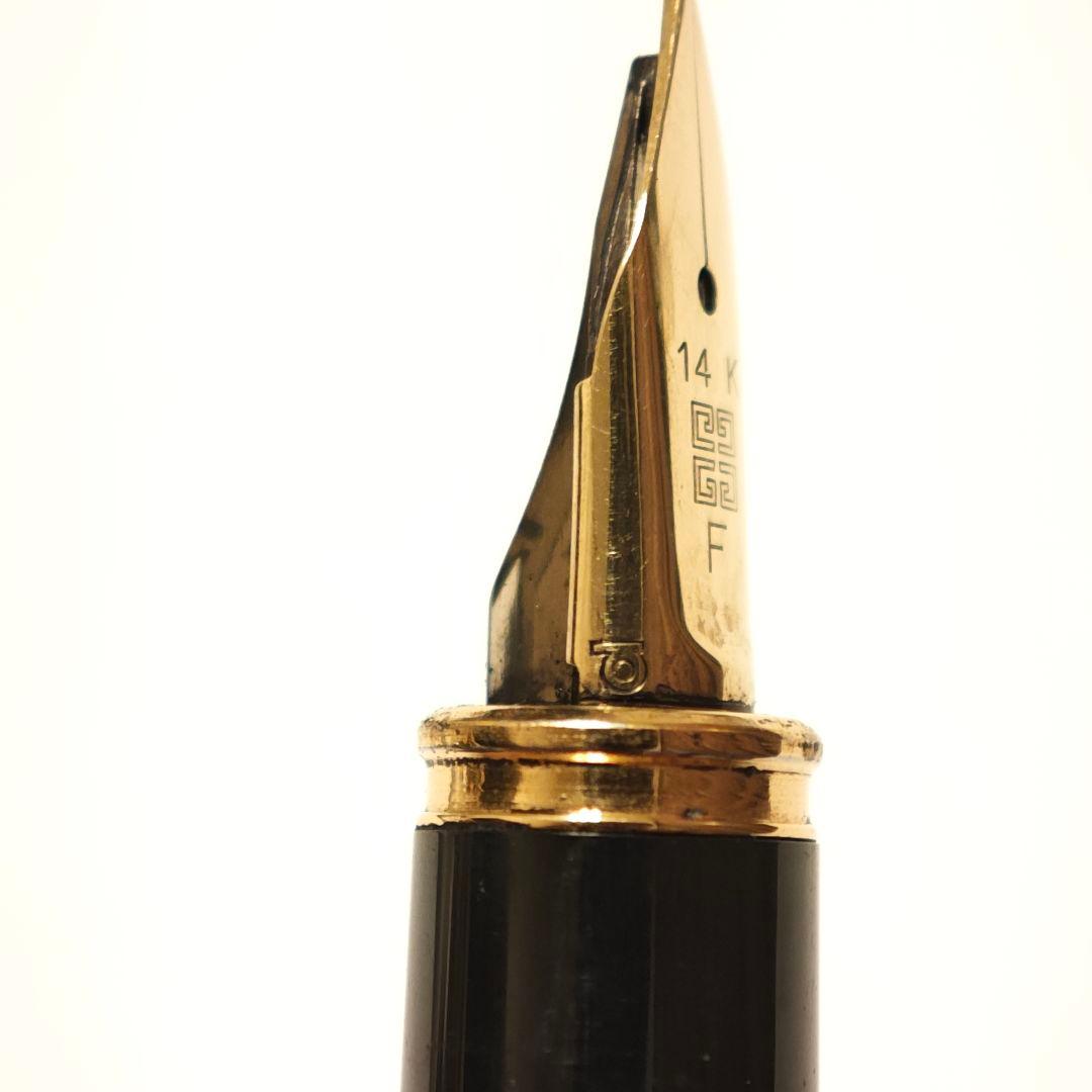プラチナ 万年筆 GIVENCHY 14k 金張り Platinum