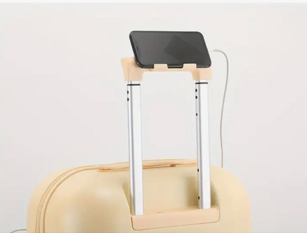 【未使用品】ミニトランク付きスーツケース　親子セット