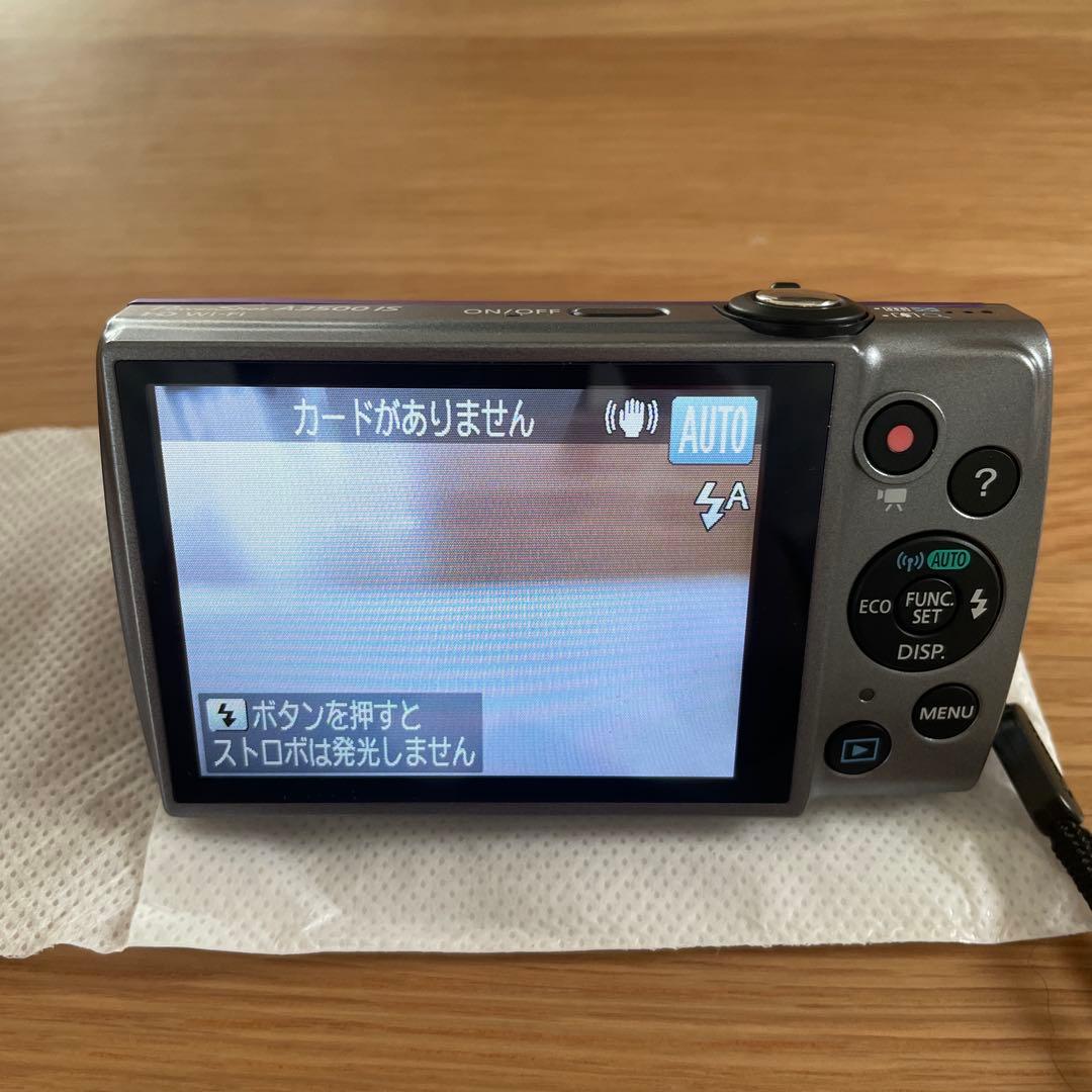 Canon A3500 IS デジタルカメラ デジカメ パープル 箱付