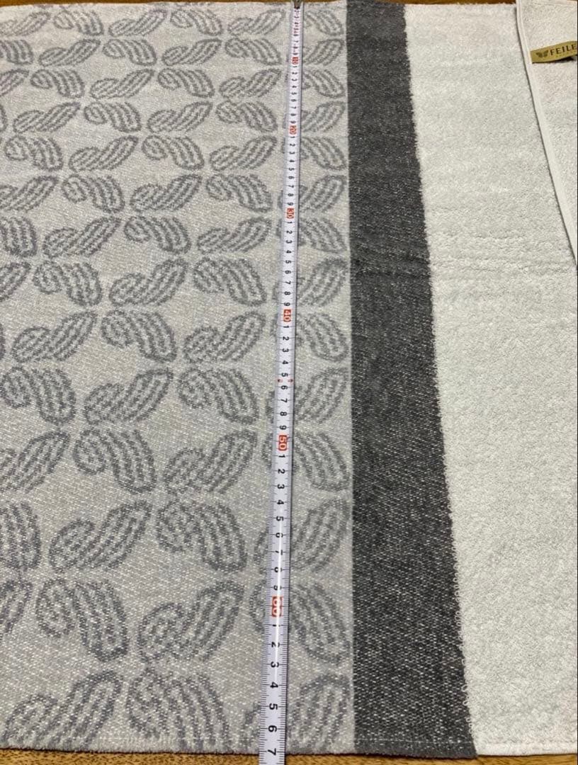 【新品】フェイラー　大判バスタオル　蝶柄