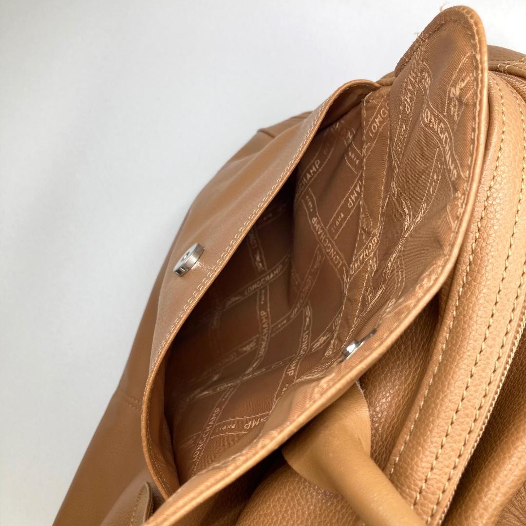 Longchamp ロンシャン　トラベルバッグ　キャメル