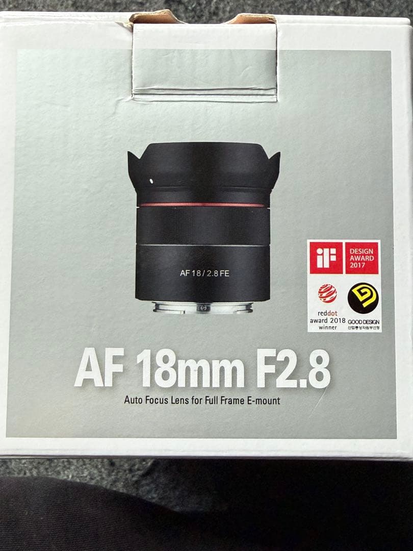 SAMYANG AF 18mm F2.8 Eマウントレンズ