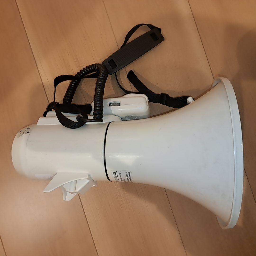 【美品】TOA ER-2015W 拡声器 ホワイト ショルダーメガホン