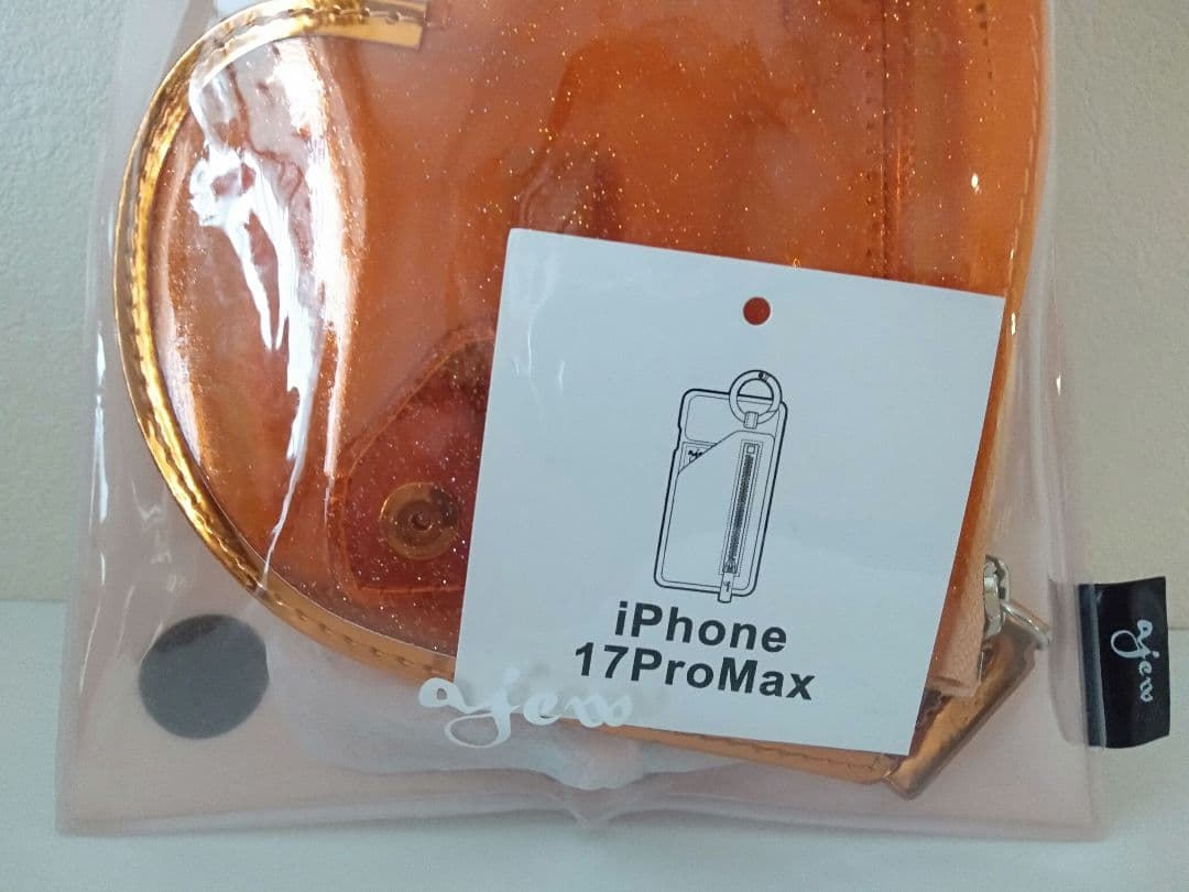 【未使用】ajew PVC ハートプラネットケース iPhone17ProMax