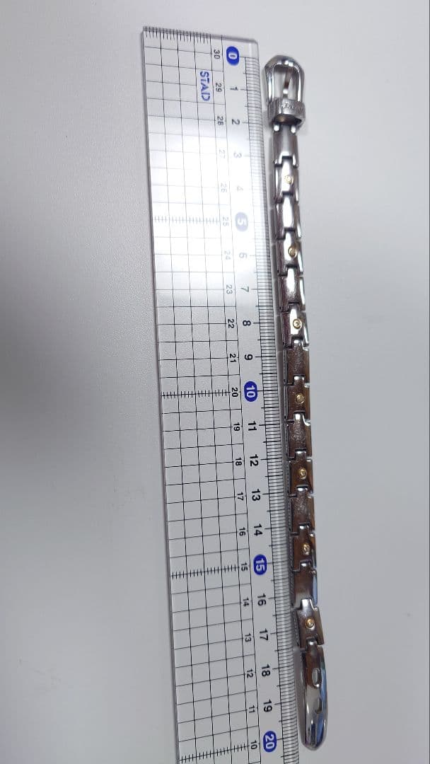 D0.14 K18 ステンレススチール リンクブレスレット
