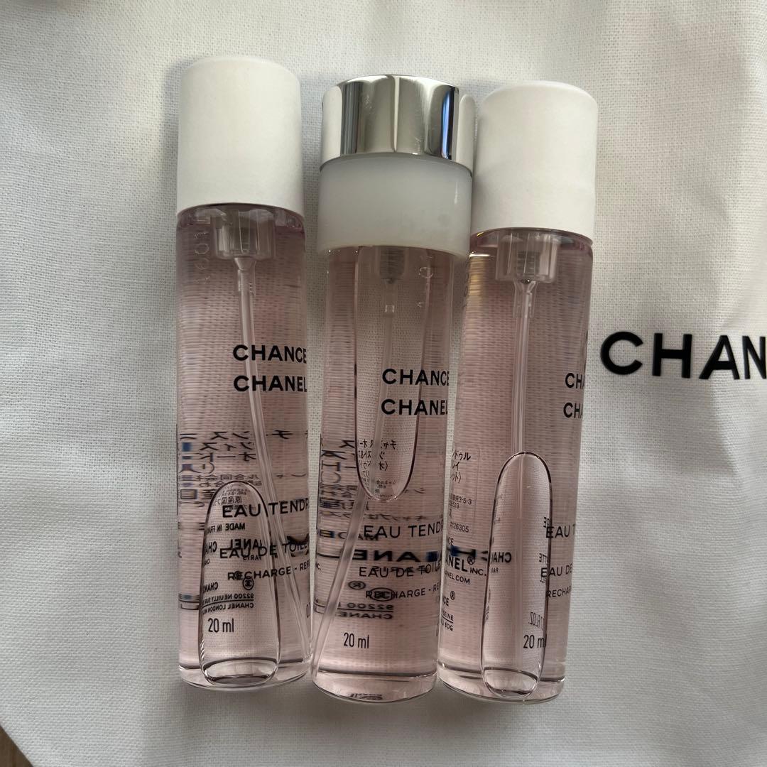 【お値下げ中】CHANEL CHANCE Eau Tendre 3本セット