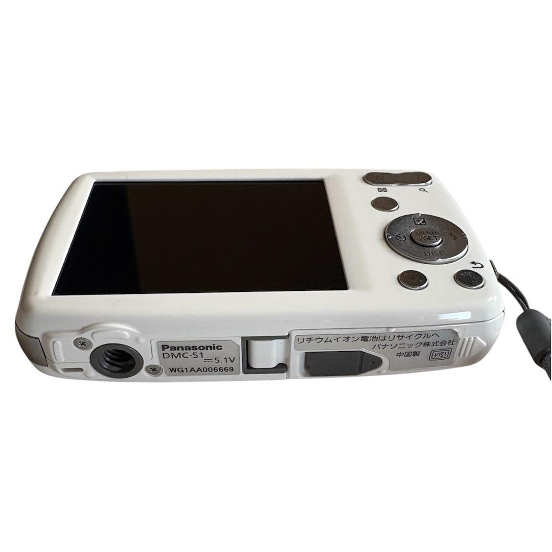 【美品】Panasonic LUMIX DMC-S1 ホワイト動作