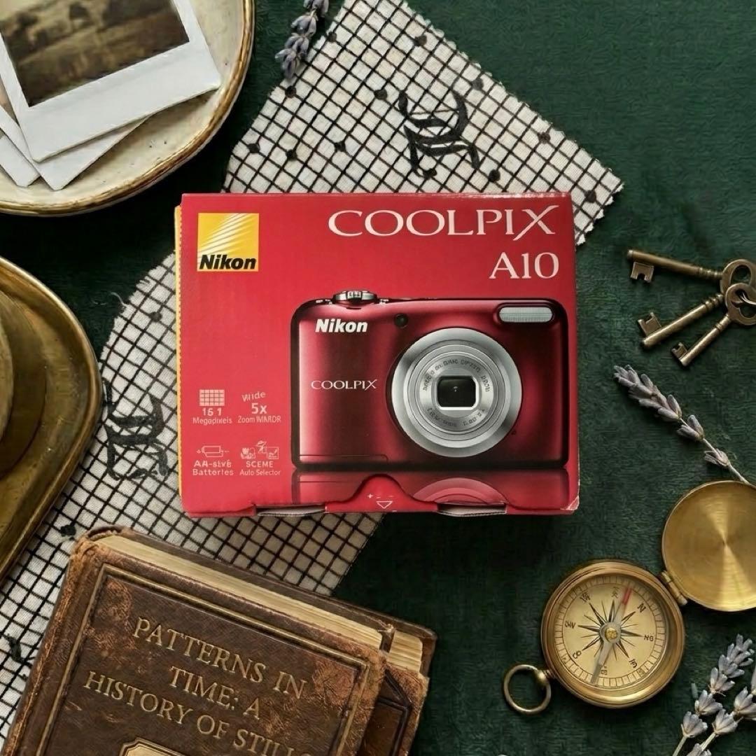 【箱付フルセット】 Nikon COOLPIX A10 単三電池 デジタルカメラ