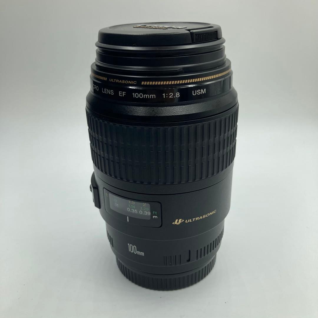 美品　マクロCANON MACRO LENS EF 100mm f2.8 USM