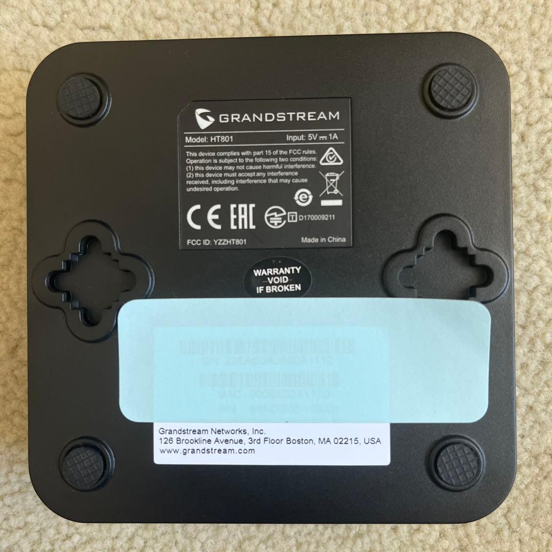 ルーター・ネットワーク機器 Grandstream HT801