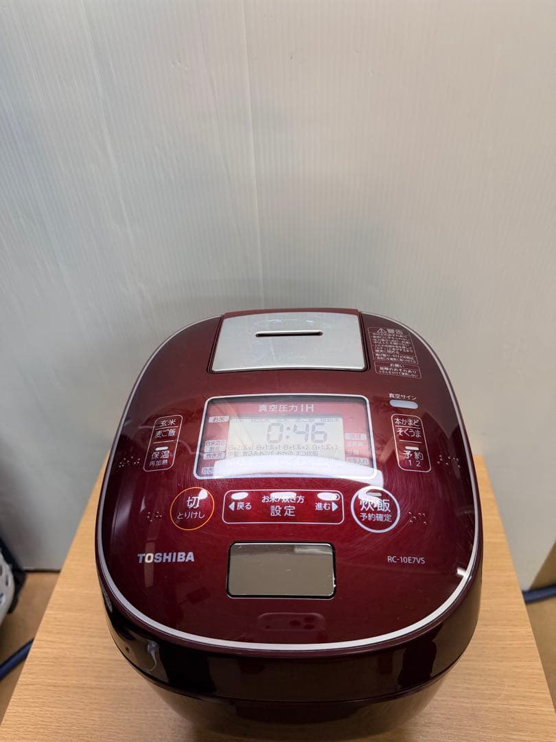 東芝 IH炊飯器 RC-10EVS 1.0L 銅釜 5.5合 2019年製