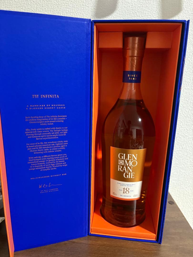 ウイスキー Glen Morangie 18 Years Old The Infinta