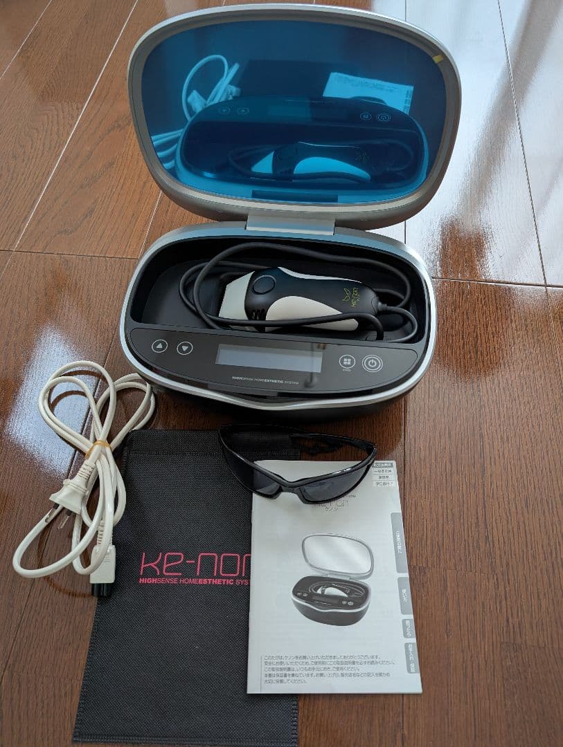 ❴ほぼ未使用❵ケノン 脱毛器 ver8.6 ❴未使用❵ストロングカートリッジ付き