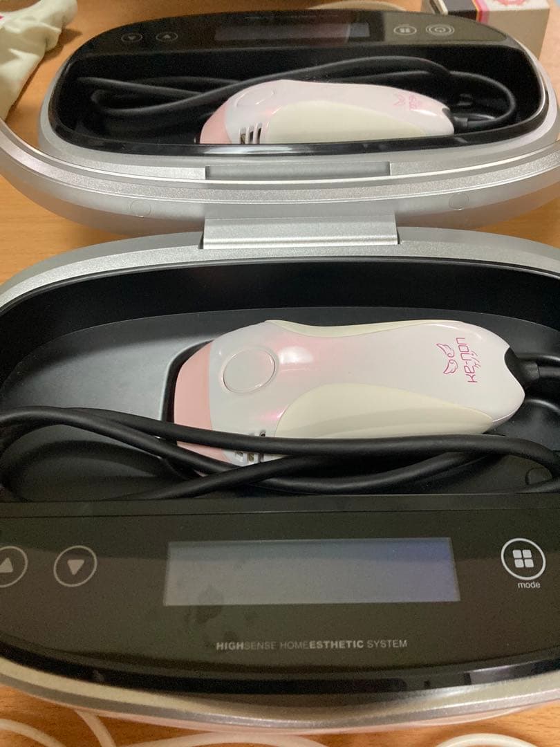 美品】 KE-NON ケノン 脱毛器 パールホワイト