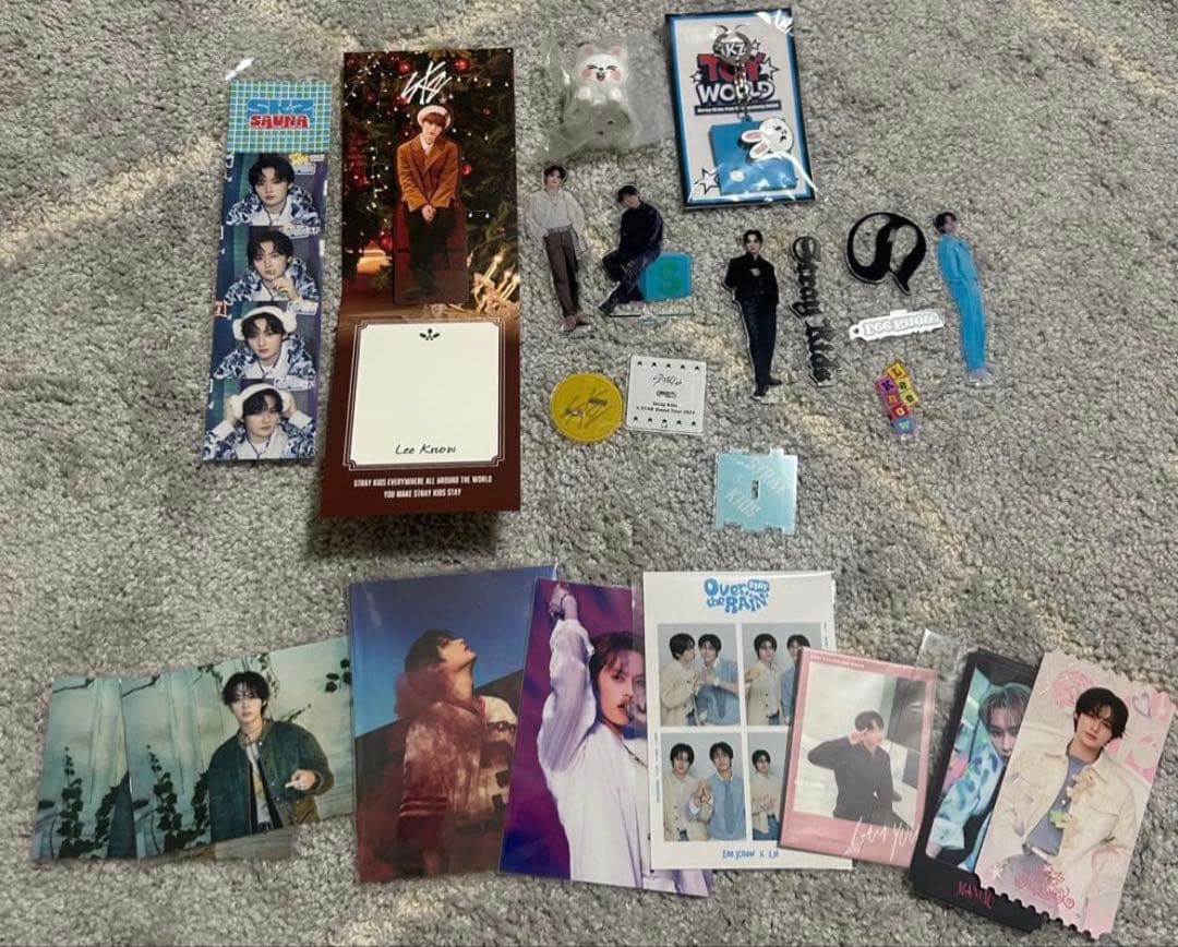 値下げ可　straykidsリノLeeKnowトレカグッズまとめ売り約550点