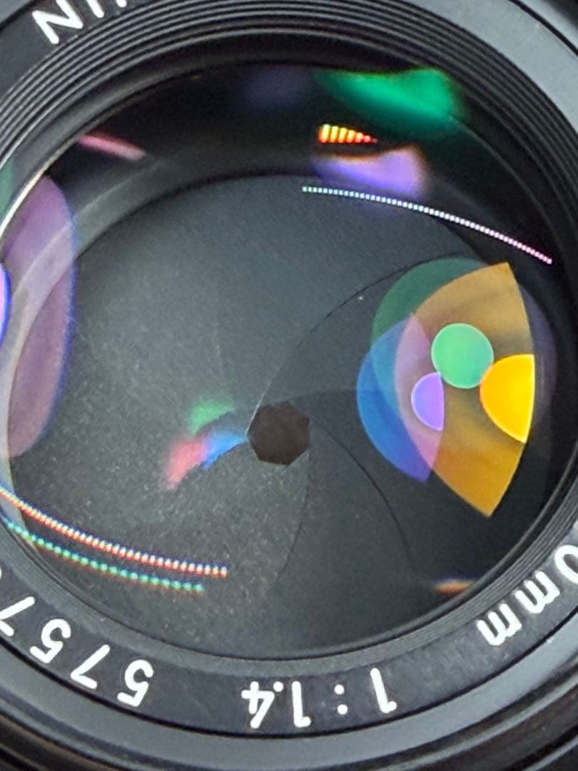 K*A様 ニコン Ai-s NIKKOR 50mm F1.4 フード付き