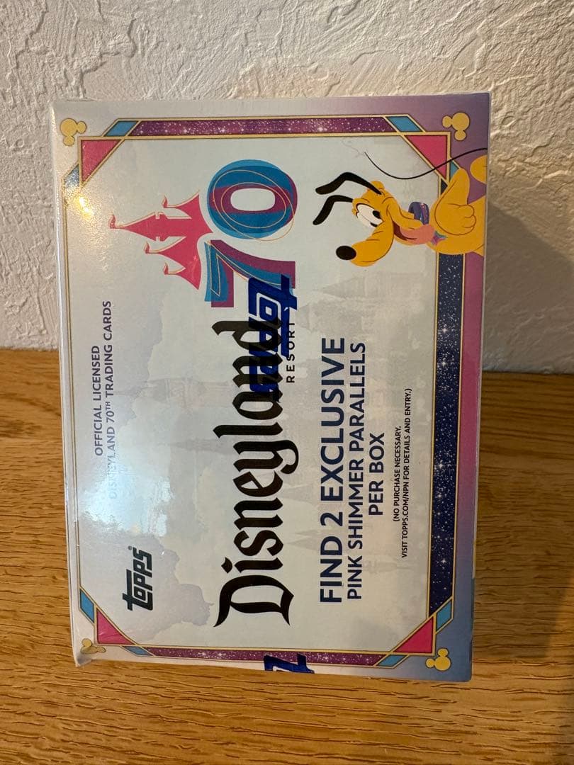 2025 Topps ディズニーランド70周年記念 BOX カード