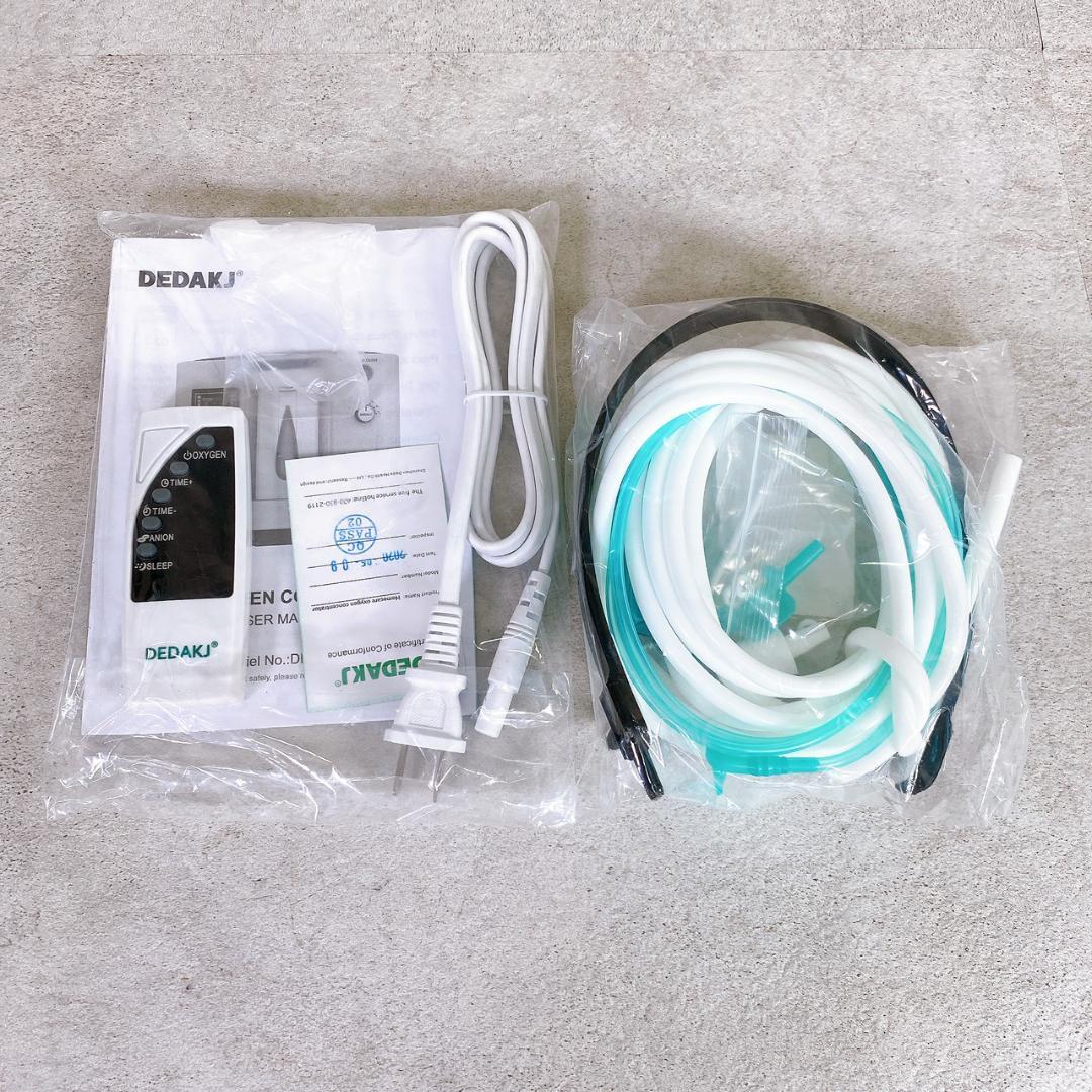 DEDAKJ 酸素濃縮器 家庭用 DE-1A 7Lモデル 付属品完備