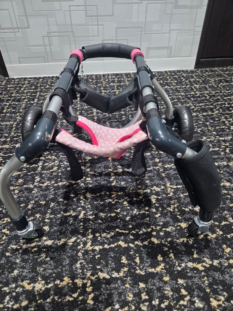 【期間限定値下げ】小型犬用☆四輪車いす