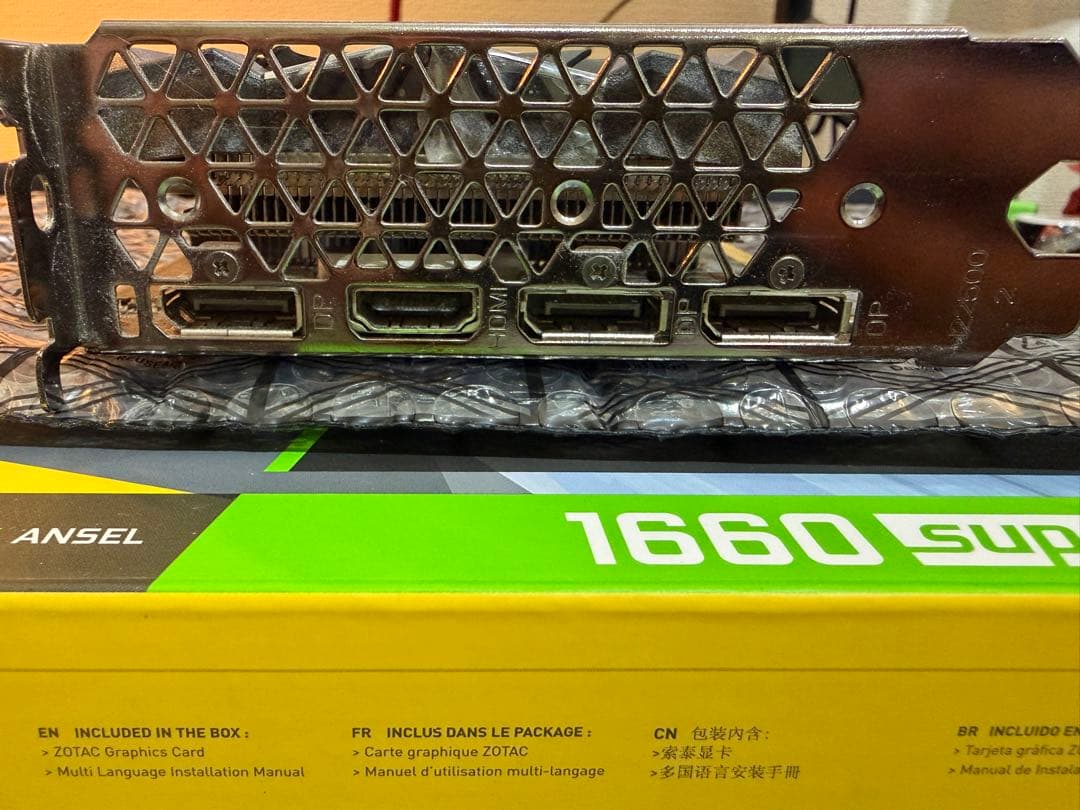 グラフィックボード・グラボ・ビデオカード ZOTAC GAMING GeForce GTX1660Super 6GB