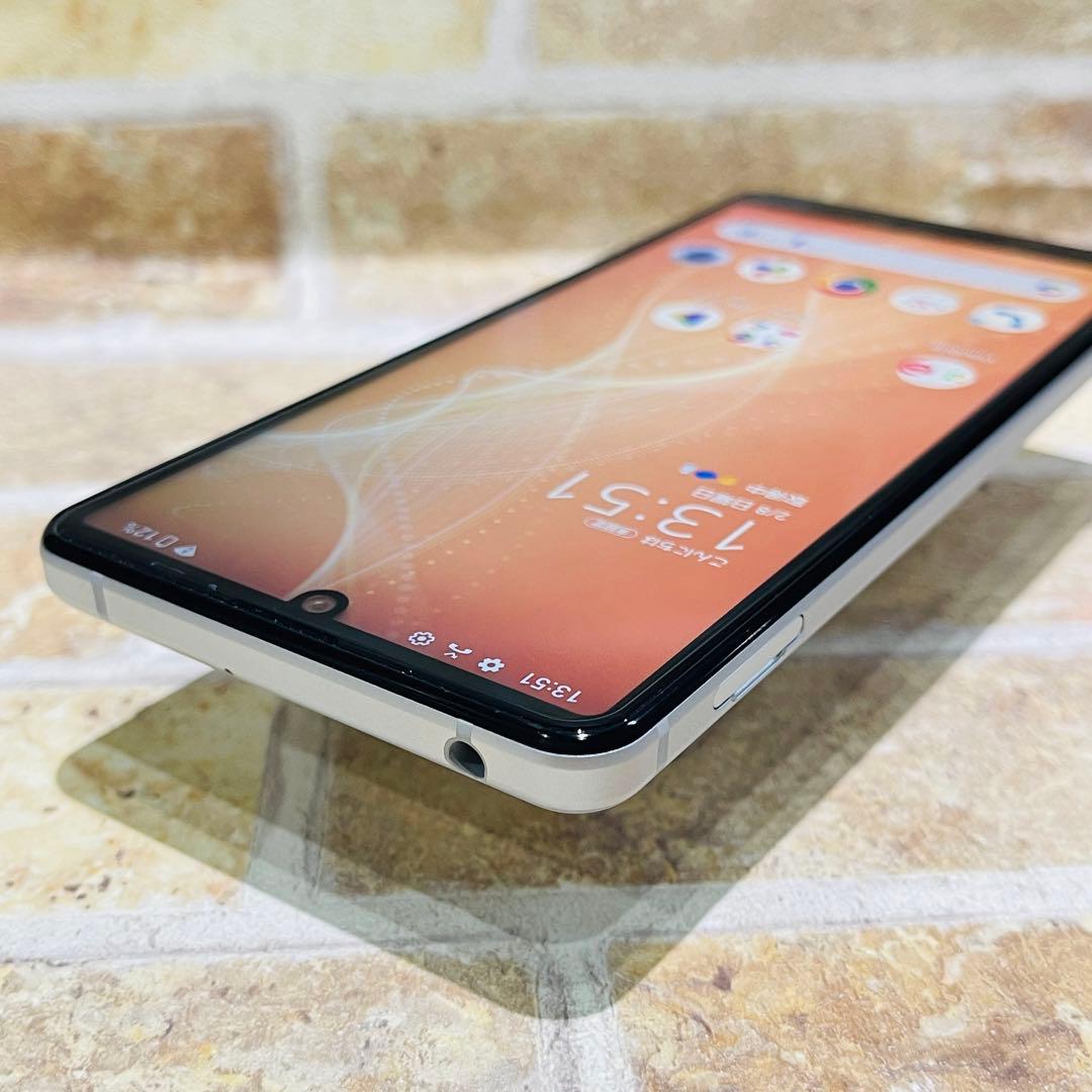 SIMフリー AQUOS sense4 basic 64GB シルバー 電池良好