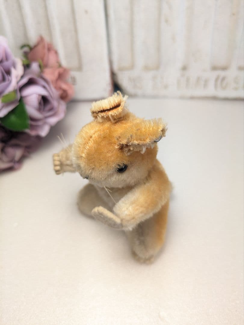アンティーク ドイツ シュタイフ ハムスター ぬいぐるみ