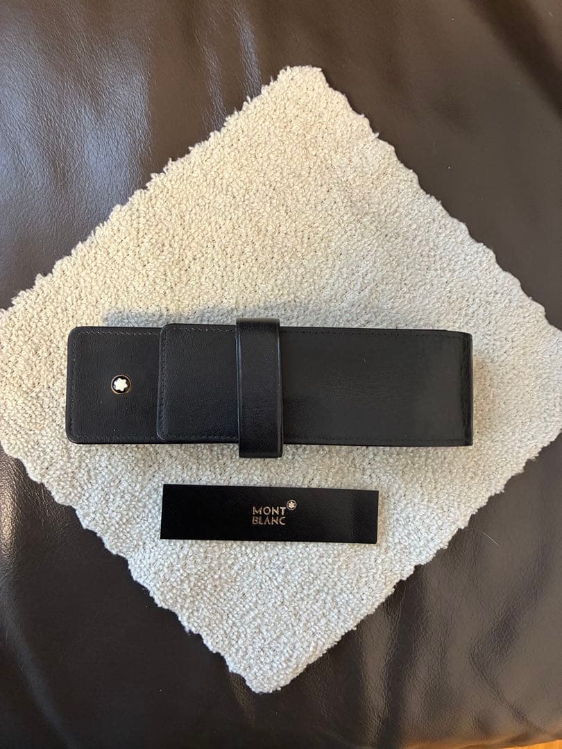 ◾️MONT BLANC モンブラン◾️ペンケース◾️SIENA シエナ 2本差し◾️
