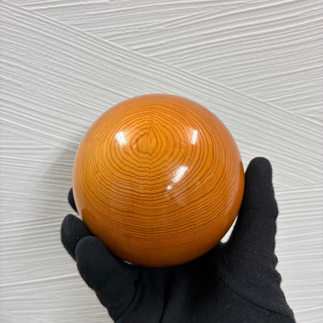 ST-408 屋久杉 木製置物 長寿玉