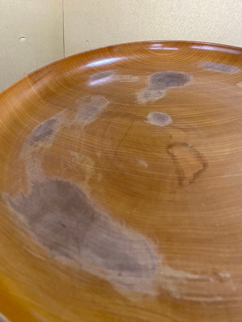 《レ》懐石 丸形膳10客 木製漆器 木箱 ② 260324A5