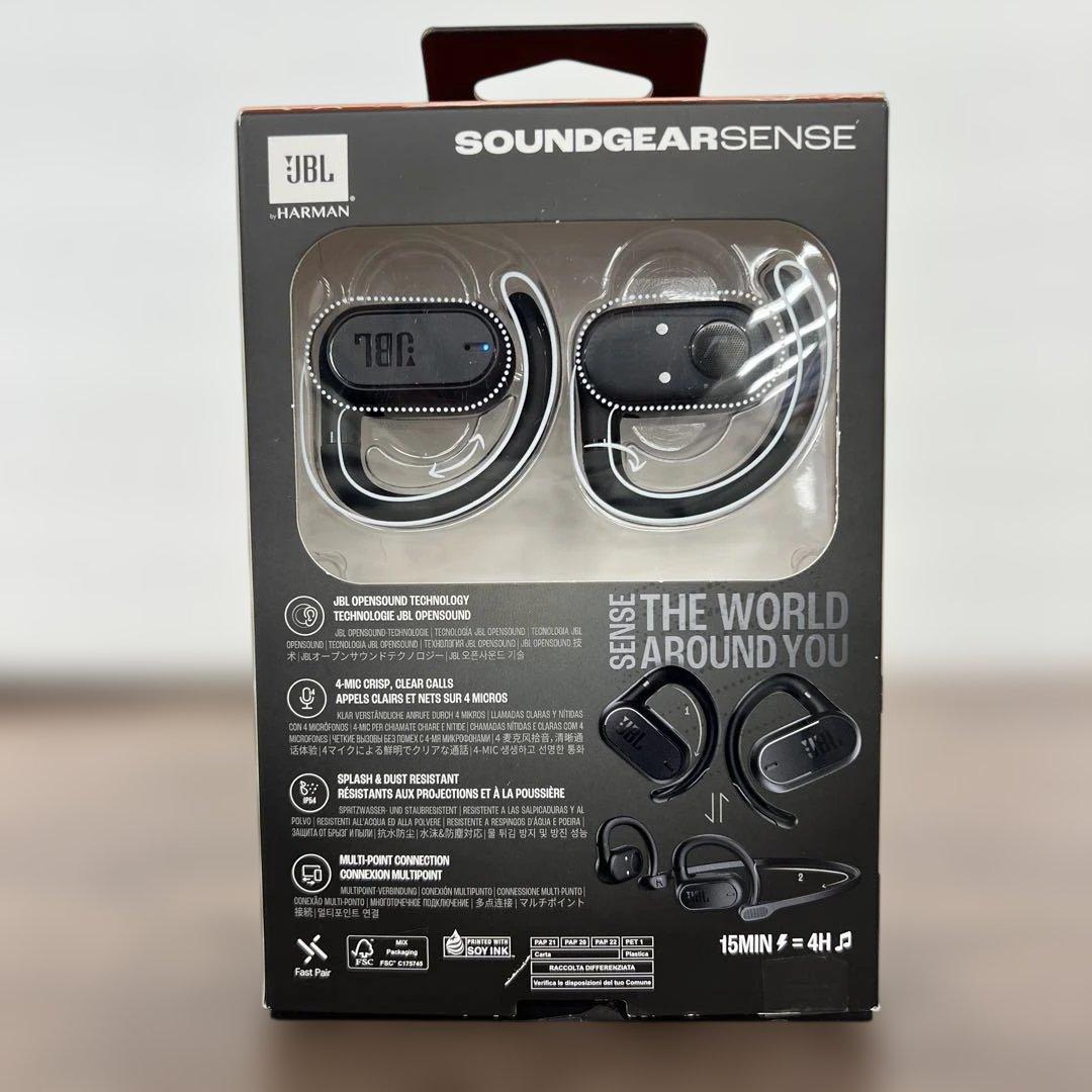 263007JBL SOUNDGEAR SENSE 完全ワイヤレスイヤホン