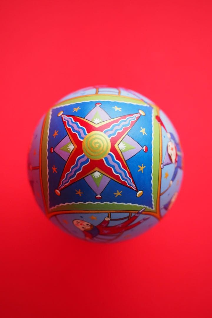 春の感謝祭20%OFFロシア雑貨☆エッグオーナメント『サーカス』マトリョーシカ