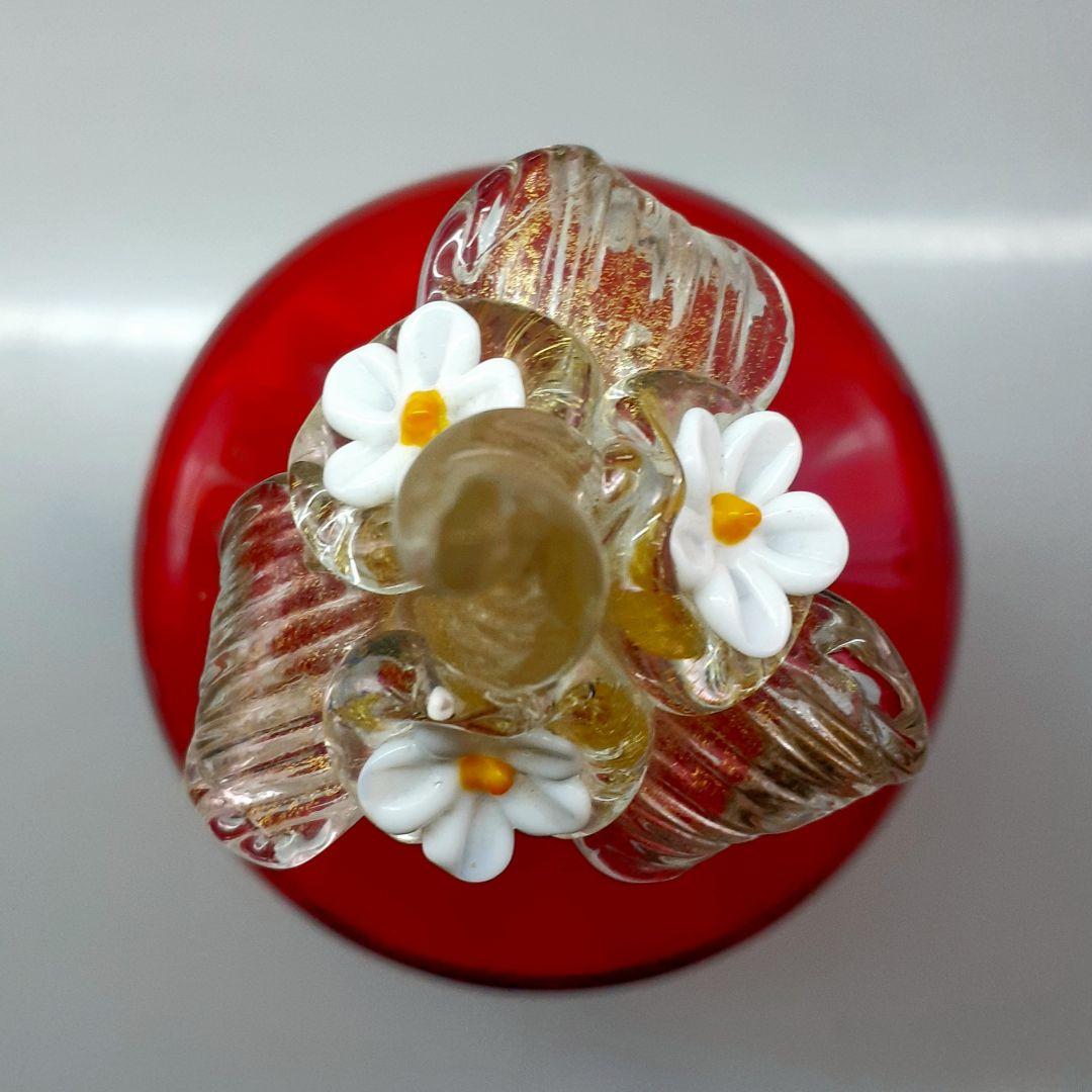 MURANO ムラノ 金彩 花蓋 ドルフィン モチーフ デカンタ デキャンタ