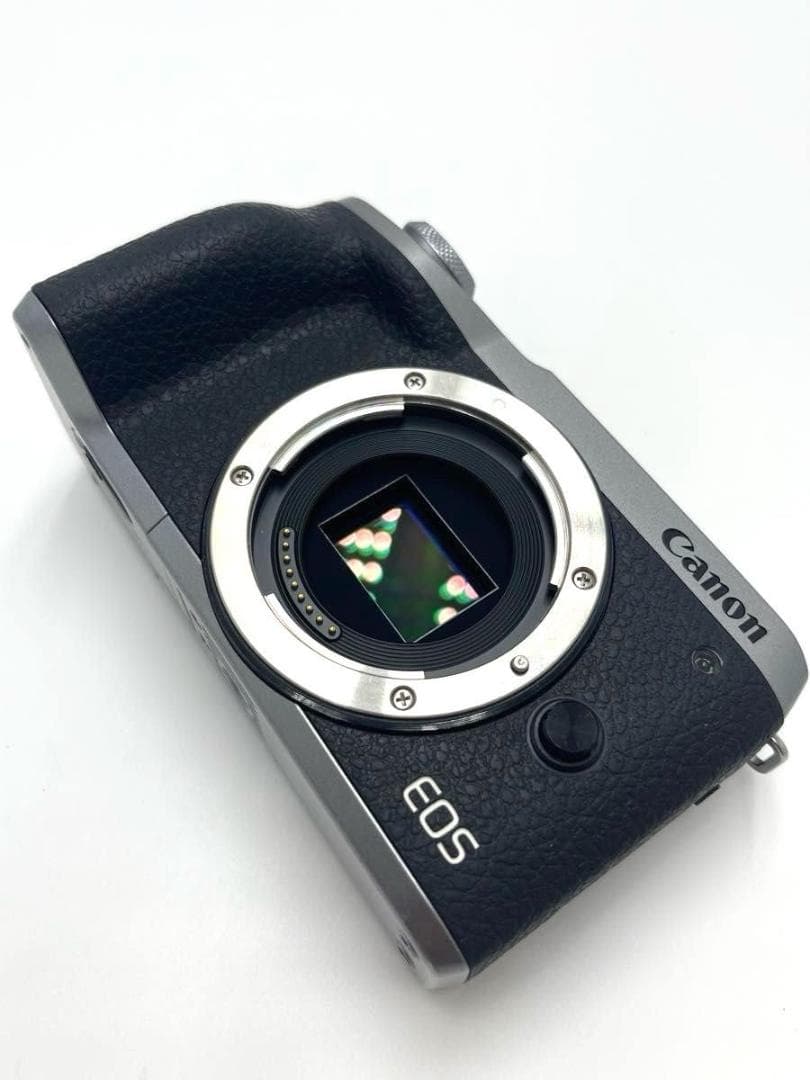 【美品】Canon EOS M6 Mark II ボディー シルバー