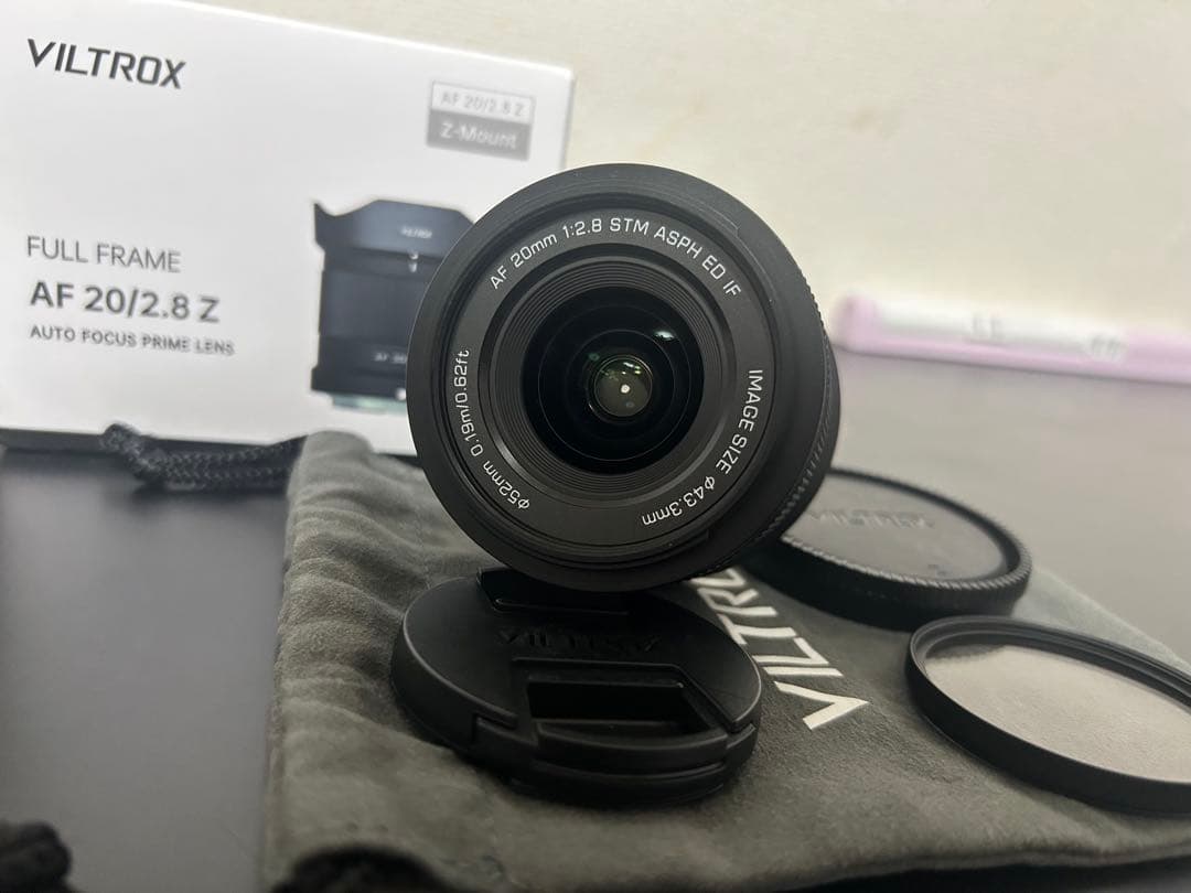 VILTROX AF 20/2.8 Z 単焦点レンズ フィルター付き