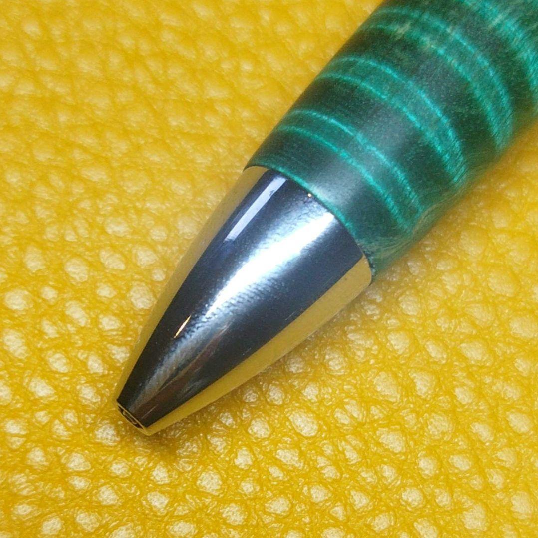 富士瘤クラフト　スタビライズウッド　縮杢　美品　シャープペンシル　0.5