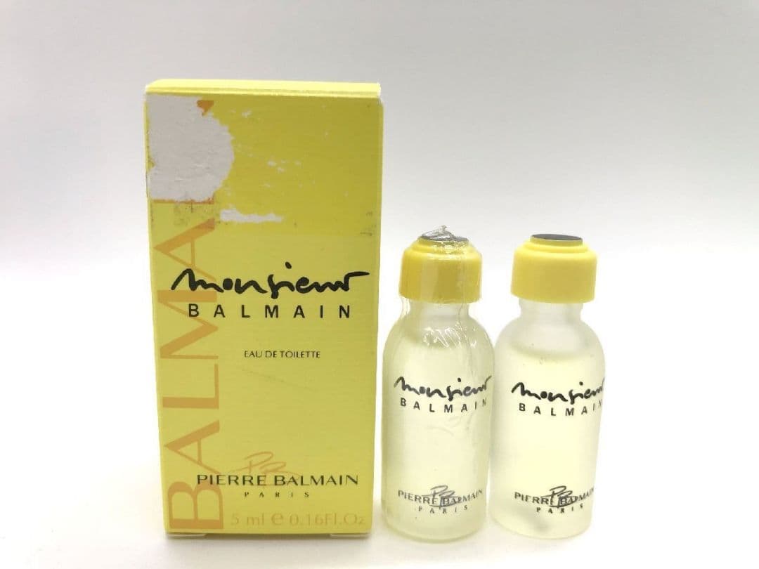 香水ピエール バルマン ムッシュ バルマン EDT 5ml ヴァンヴェール4ml