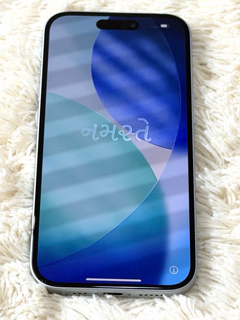 【美品】iPhone 15 ブルー 128GB 本体 SIMフリー