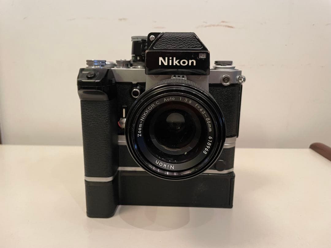 Nikon F2 一眼レフカメラ （モータドライブMD-2付き）