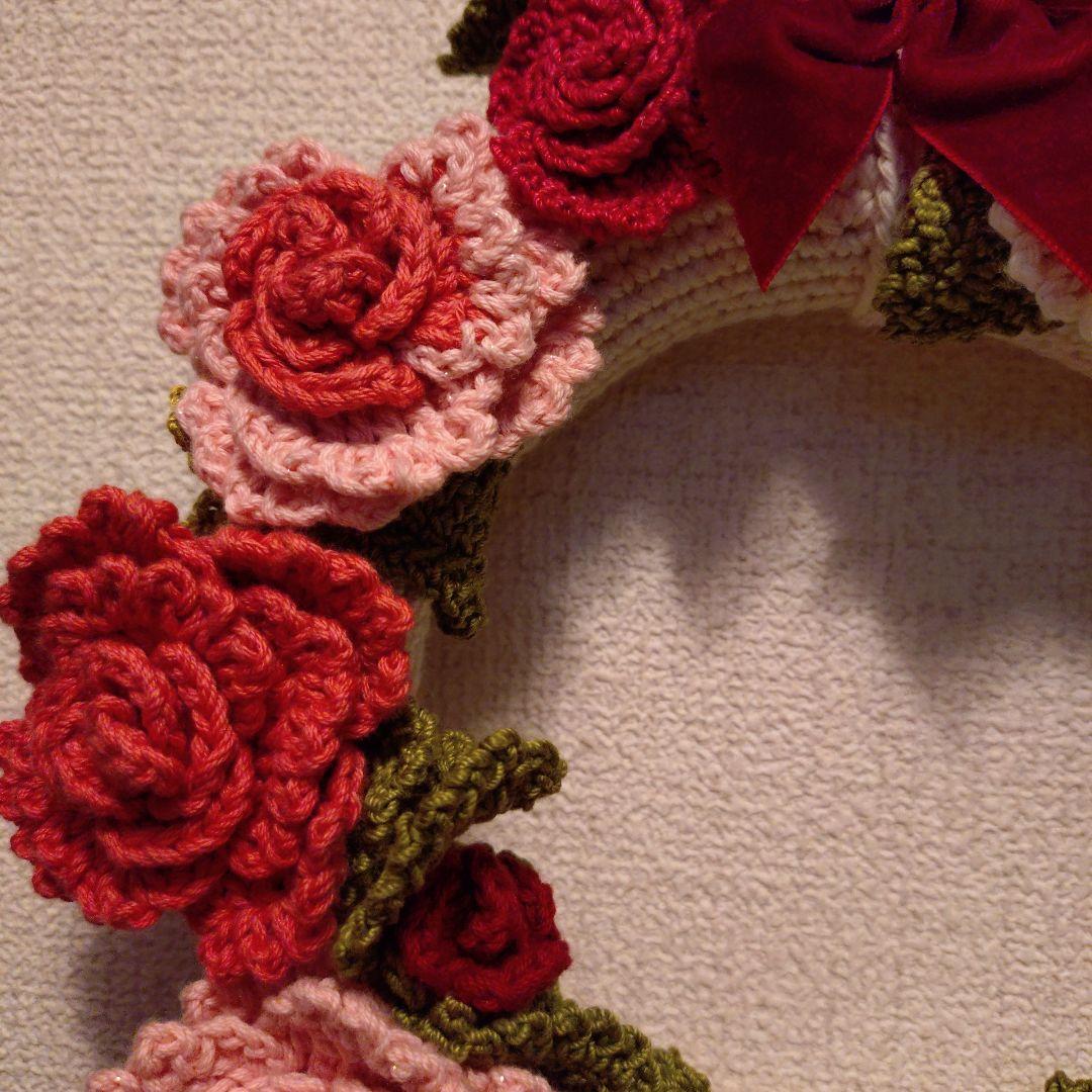 【ハンドメイド】おはなのリース