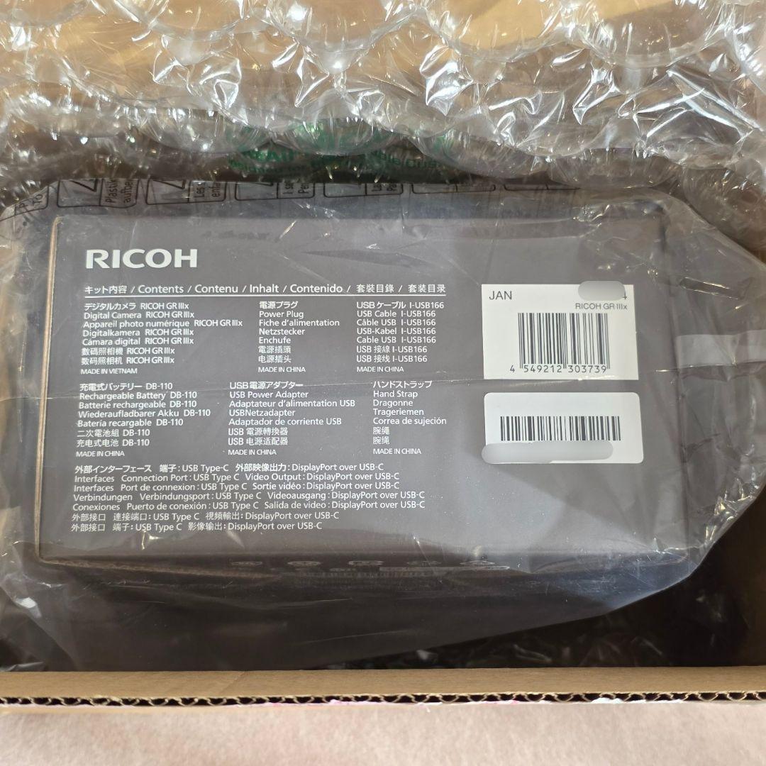 RICOH GR IIIx リコー コンパクトデジカメ GR3x GRIIIx③