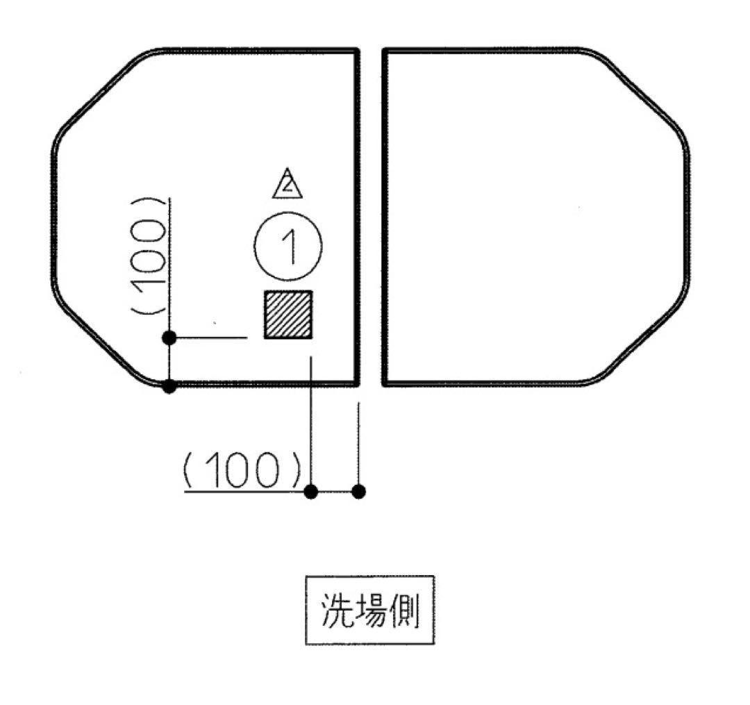 未使用品　TOTO ラクかるふろふた EKKS27KAA21WN