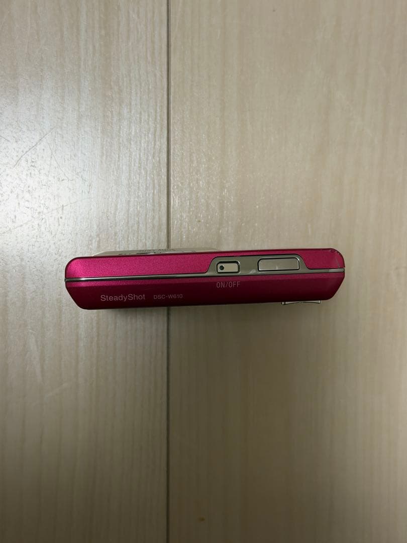 SONYデジカメCyber-shotピンク動作確認済バッテリー充電器 値下げ中‼️