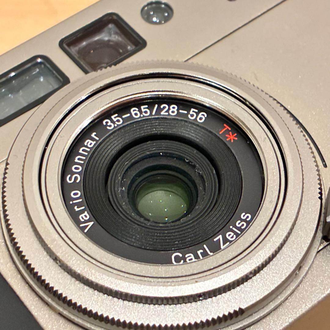CONTAX T VS コンパクトフィルムカメラ PLフィルター付