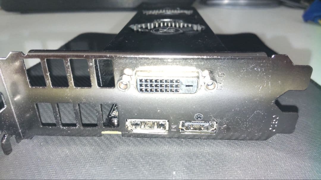 【中古】GTX 1050 2GT LP デュアルファン 本体のみ
