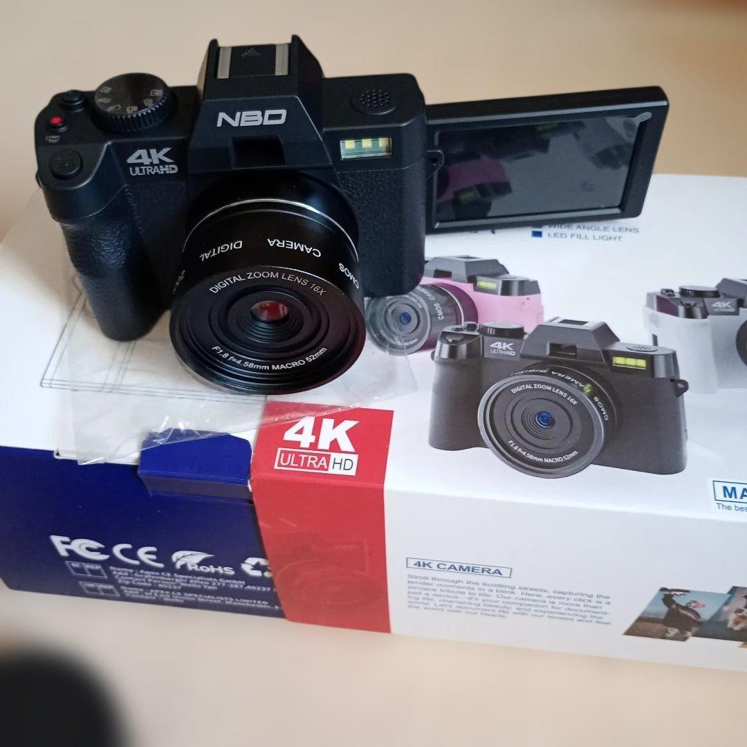 NBD 4Kカメラ コンパクトデジタルカメラ＆送料込み！