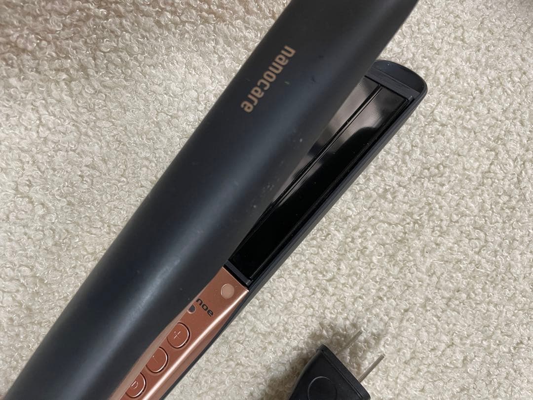 値下げ　Panasonic ストレートヘアアイロン 黒 EH-HS0E-K