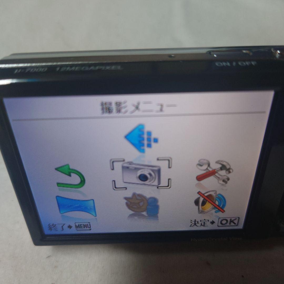 OLYMPUS μ-7000 コンパクトデジタルカメラ・ピンク
